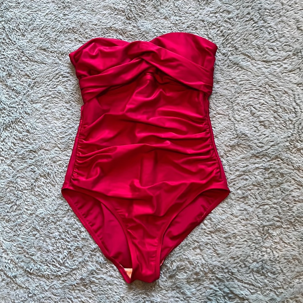 Merona Strapless One Piece Bathing Suit